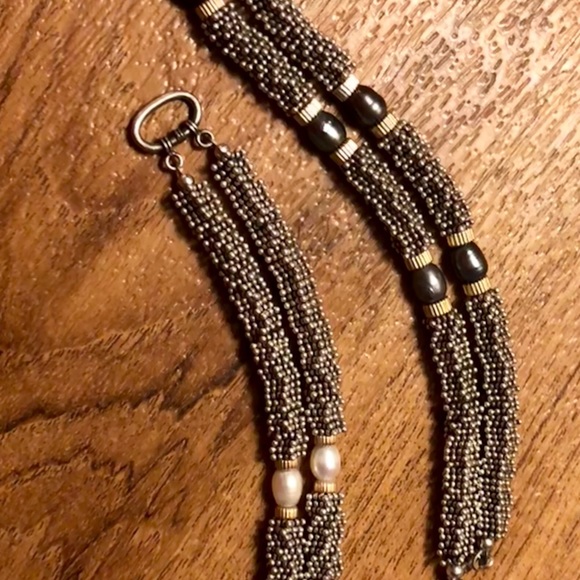 !!SOLD!!Genuine Sterling Silver bracelet! - Picture 2 of 4